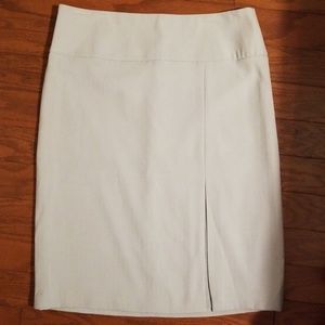 Gray Side split skirt